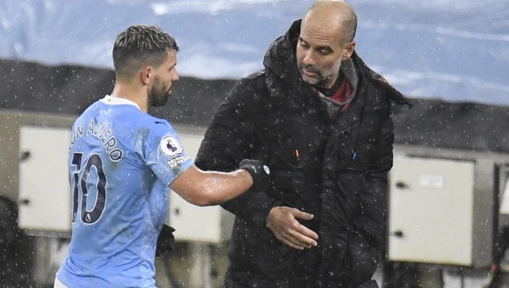 Aguero e Guardiola