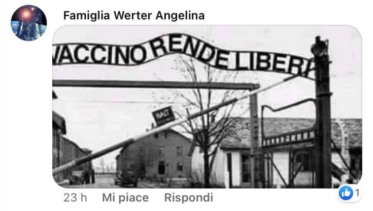 Covid, candidato vicino alla Lega paragona il vaccino all'Olocausto