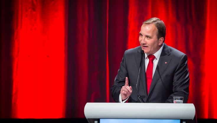 Il premier svedese, Stefan Lofven