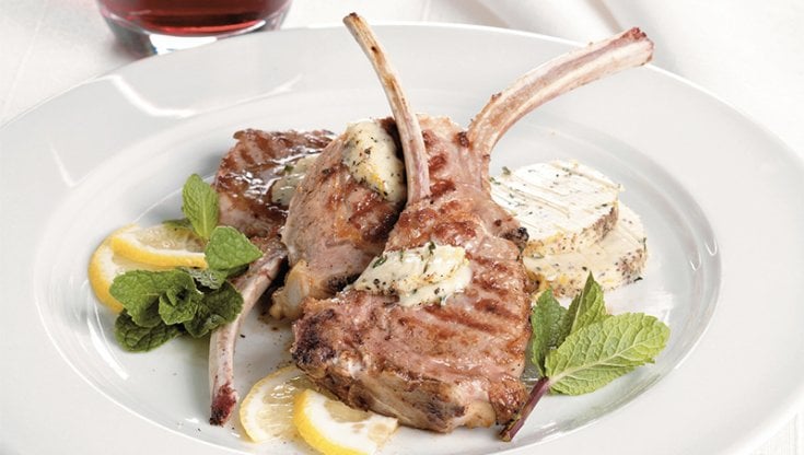 Costolette d’agnello all’acciuga