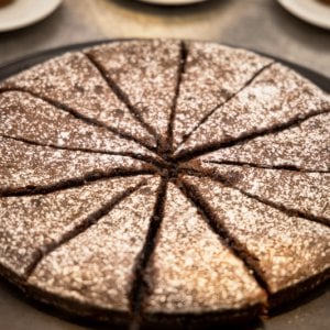 Torta di patate e cioccolato