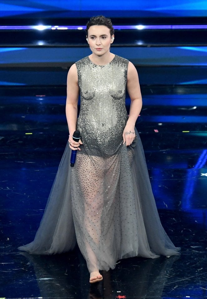 Madame e il nude look a Sanremo 2021 - la Repubblica