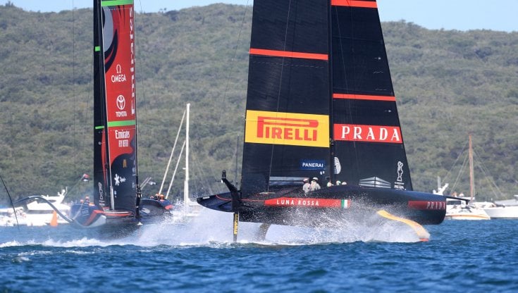 America's Cup, Luna Rossa domina, poi sbaglia partenza: con New Zealand è  3-3 - la Repubblica