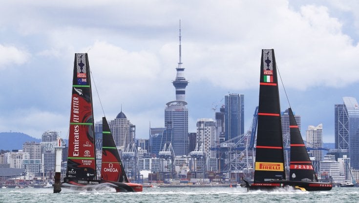 America's Cup, Luna Rossa ancora tradita dal vento, match point per New  Zealand alle 4 di mattina - la Repubblica