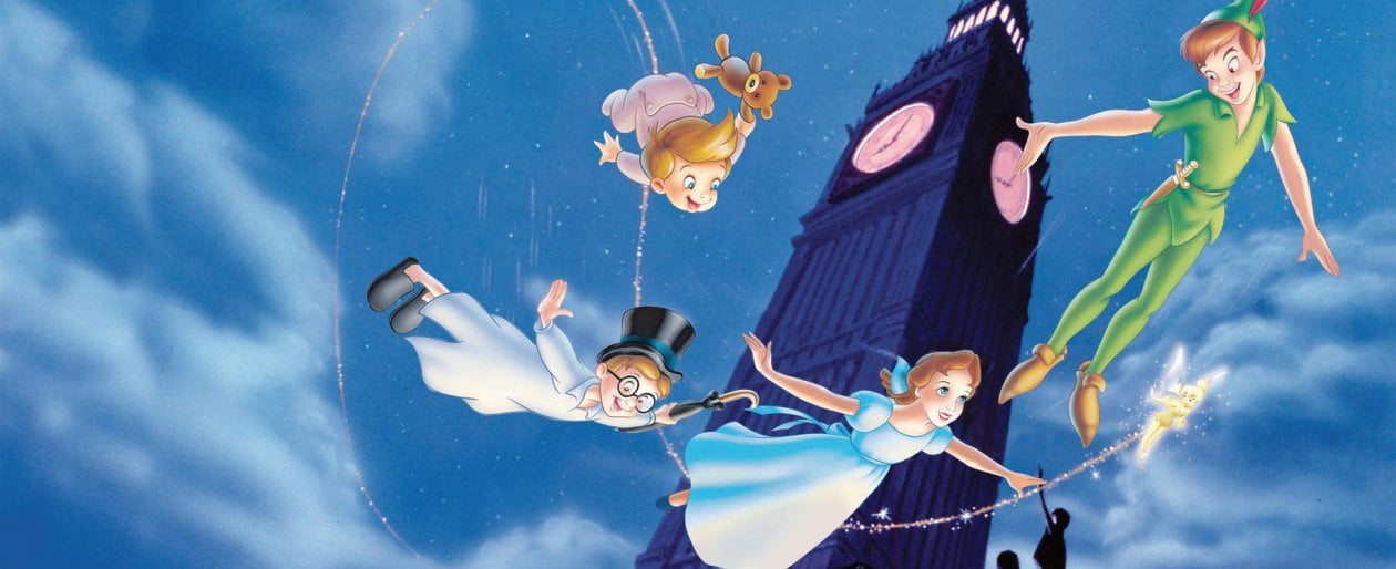 Peter Pan, dal cartoon al live action sempre in viaggio verso l'isola che non c'è