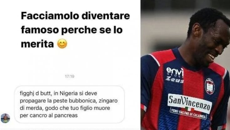 L'insulto a Simy e la sua replica