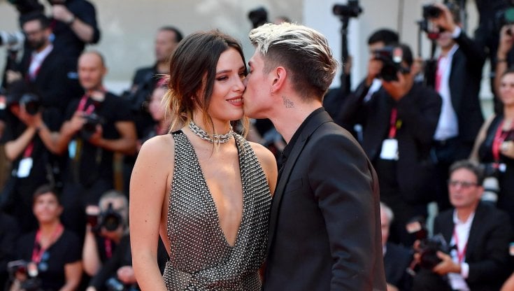 Bella Thorne e Benji alla premi&egrave;re di Joker alla Mostra di Venezia, 2019