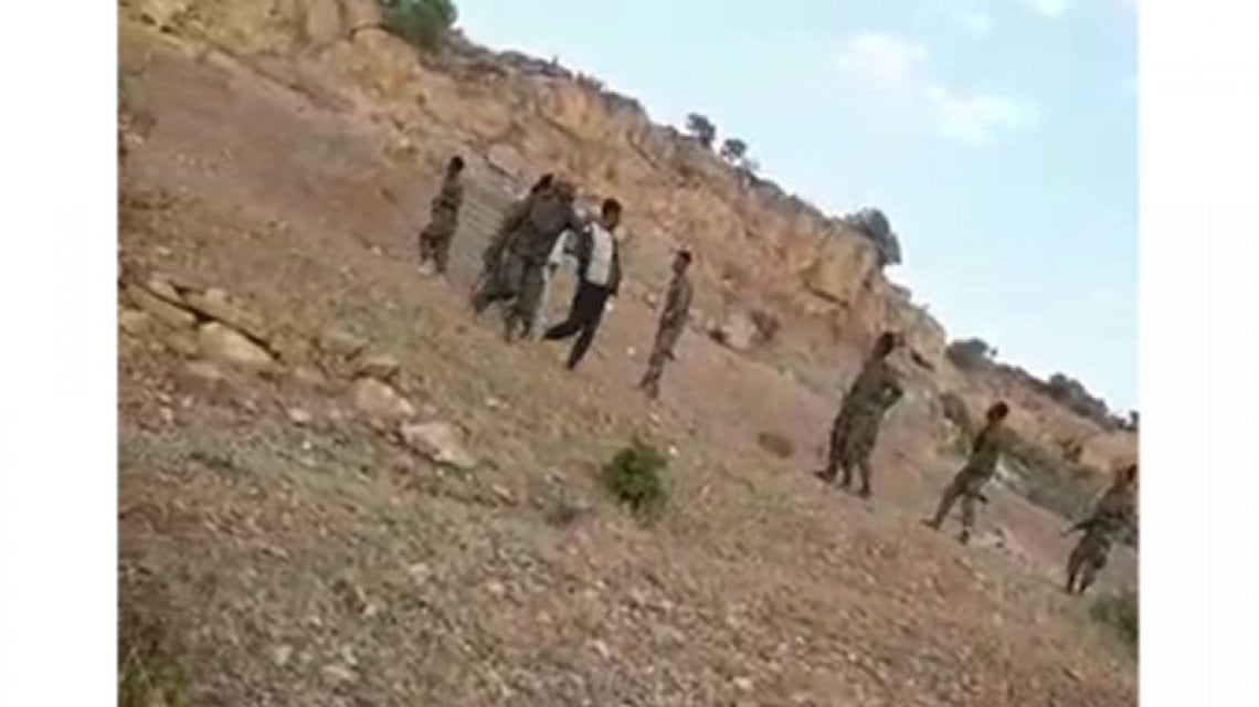 Un fotogramma di uno dei filmati che testimoniano la mattanza nel Tigray