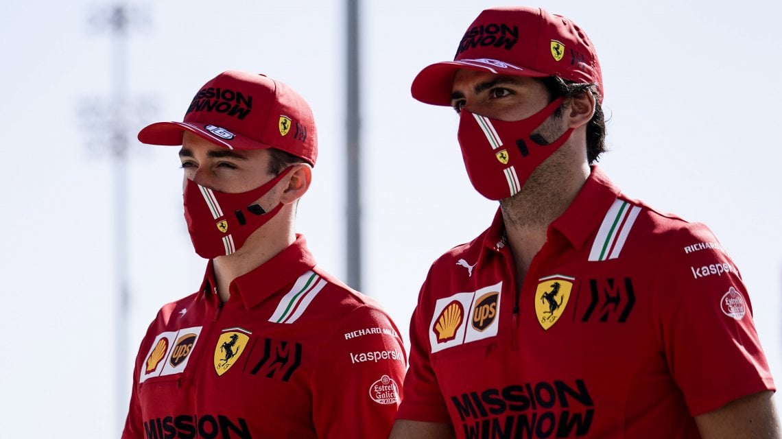 Leclerc e Sainz