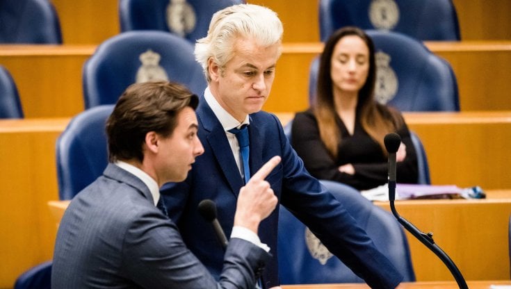 Geert Wilders e Thierry Baudet