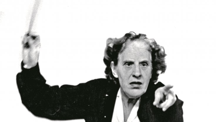 La direttrice d'orchestra Antonia Brico