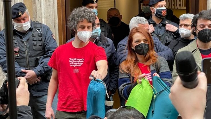 Mattia Santori e Jasmine Cristallo