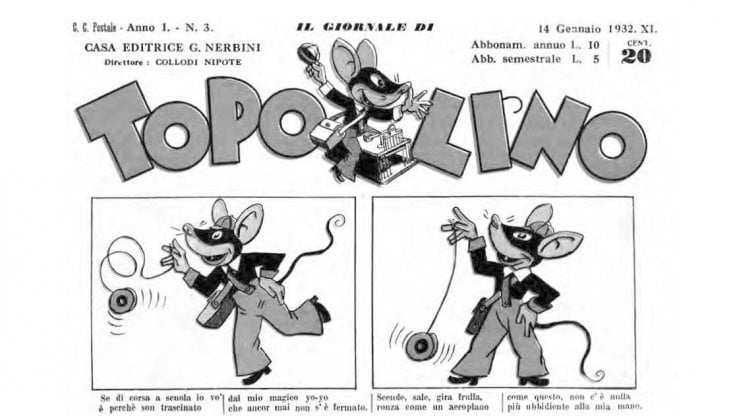 Tutta la verità sul  "Topolino" fascista