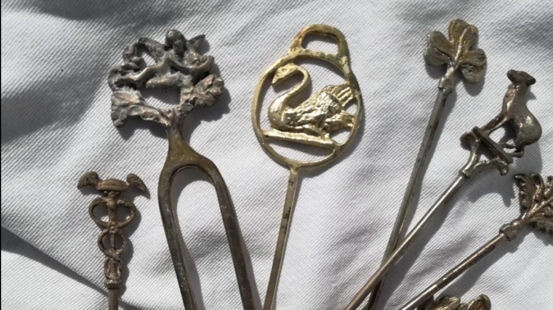 Spadine da decorazione della collezione privata di Eugenio Medagliani