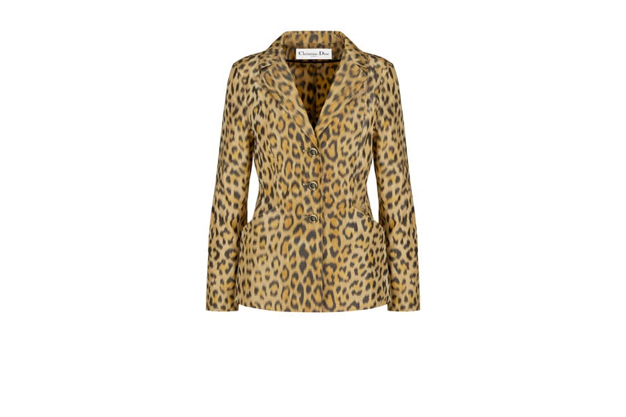 Veste Femme Ungaro Paris En Soie Léopard - Taille M (44), Occasion Très Bon état, Made In Italy