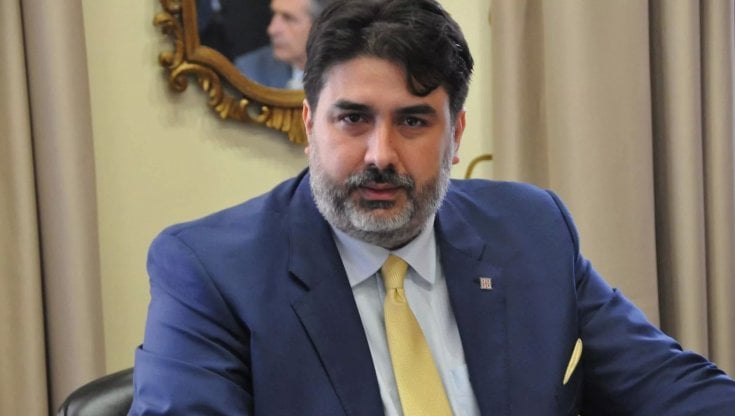 il presidente della Regione Sardegna, Christian Solinas