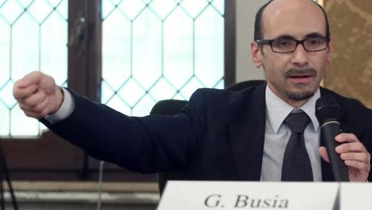 Il presidente dell'Anac, Giuseppe Busia
