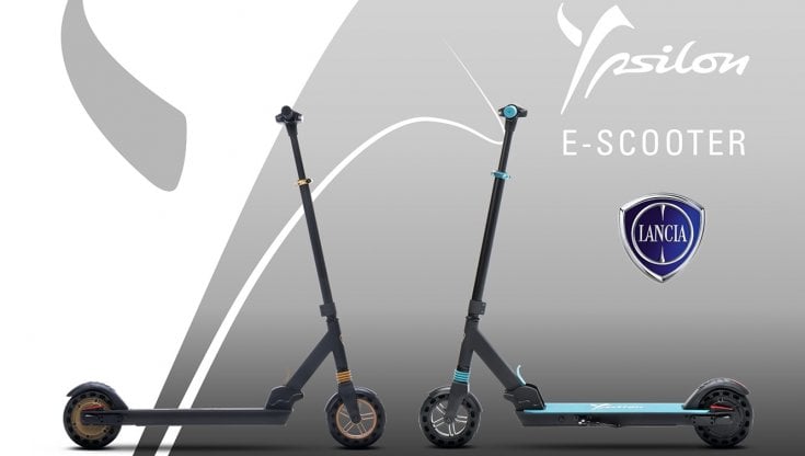 Ypsilon e-scooter, il primo monopattino firmato Lancia