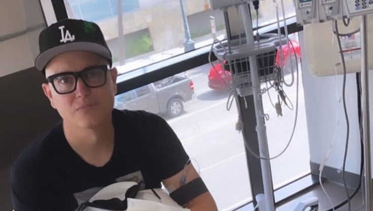 Mark Hoppus dei Blink-182 ha il cancro: "Fa schifo e ho paura"
