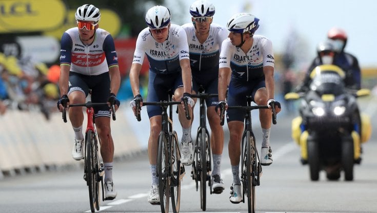L'arrivo malinconico di Chris Froome