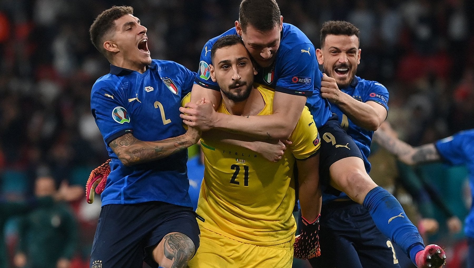 Rigori Italia Inghilterra Donnarumma Imbattibile La Repubblica