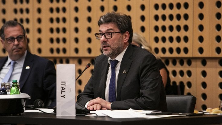Il ministro leghista per lo Sviluppo Economico, Giancarlo Giorgetti
