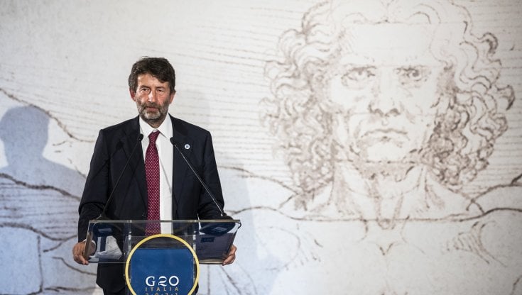 Il ministro Dario Franceschini al G20 della Cultura