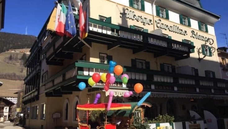 L'hotel Cavallino Bianco di San Candido