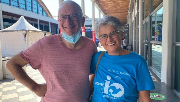 Franca Sisti e Francesco Roggi, 5 figli, partecipano da 30 anni al Meeting di Rimini