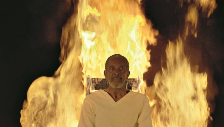 Bill Viola, Fire Martyr, Palermo, Palazzo Reale
