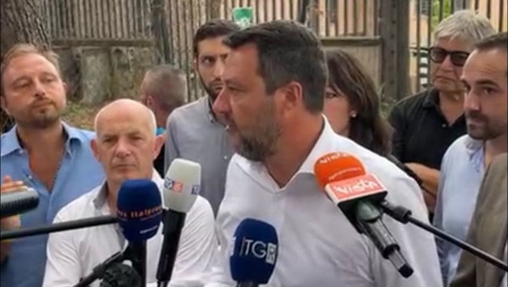Governo, Matteo Salvini chiamato da Draghi a Palazzo Chigi 