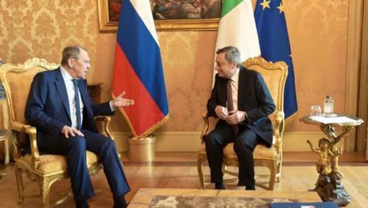 Draghi E Di Maio Incontrano Lavrov Russia Fondamentale Nel G20 La 