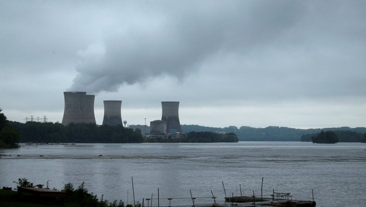Una centrale nucleare in Pennsylvania, Stati Uniti