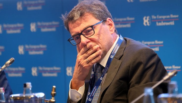 Il ministro dello Sviluppo economico, Giancarlo Giorgetti