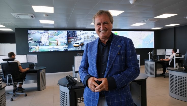Il sindaco di Venezia Luigi Brugnaro
