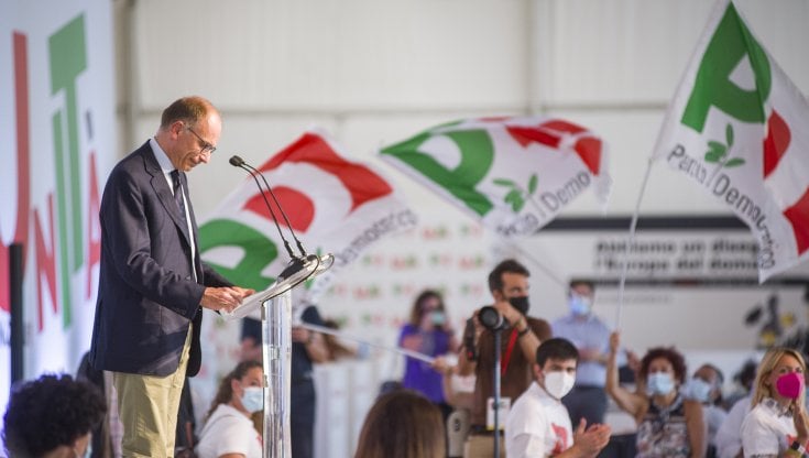Enrico Letta alla Festa dell'Unit&agrave; di Bologna