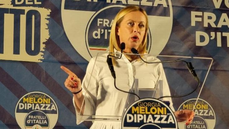 Giorgia Meloni, leader di FdI