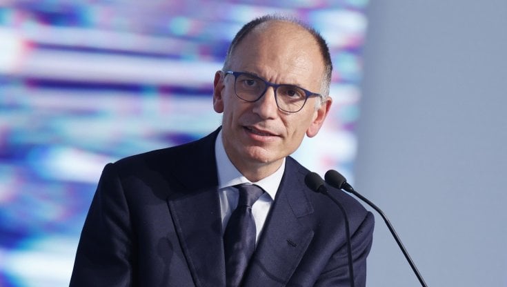 ll segretario del Pd, Enrico Letta