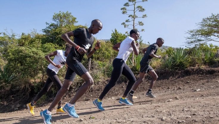Da Kenya e Usa le scarpe \
