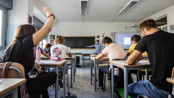 Roma, primo giorno di scuola