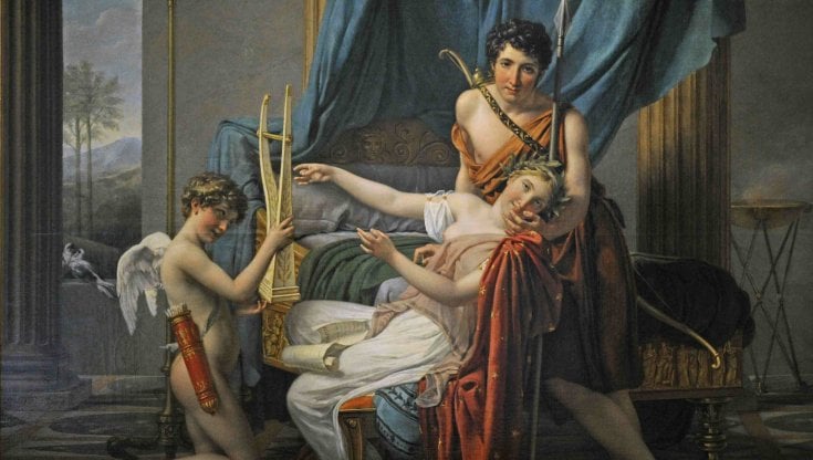 Jacques-Louis David, Saffo e Faone (1809) 