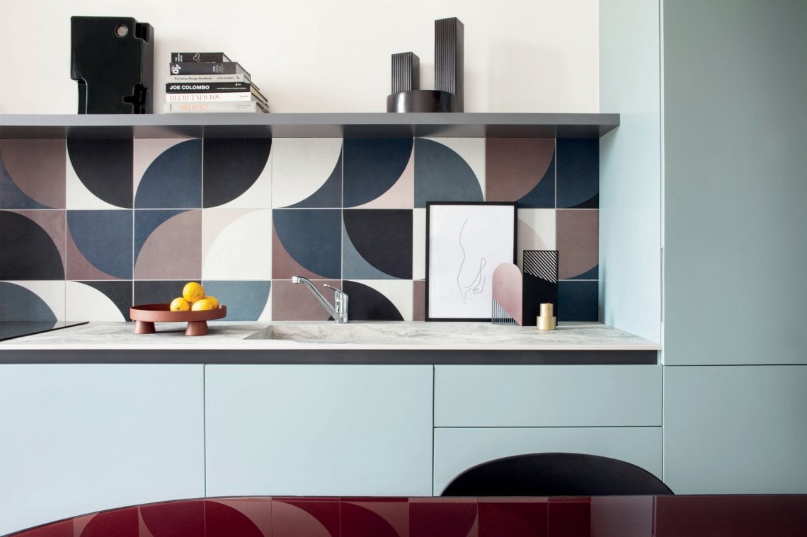 Aria Hub, co-housing per studenti ravvivato da Dainelli Studio con Ceramica Bardell