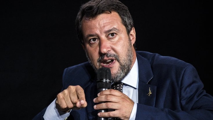 l leader della Lega, Matteo Salvini