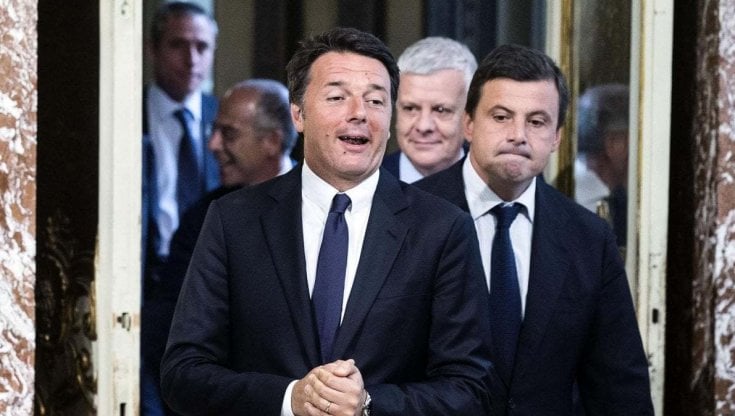 Matteo Renzi e Carlo Calenda