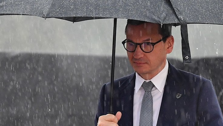 Il primo ministro polacco Mateusz Morawiecki