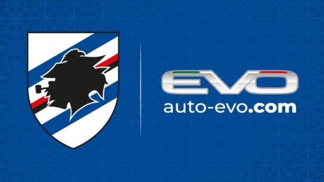 EVO è il nuovo sleeve jersey sponsor dell’U.C. Sampdoria