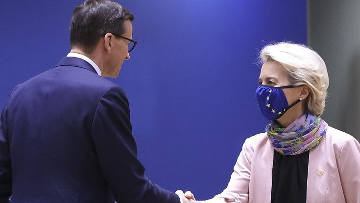 Mateusz Morawiecki e Ursula von der Leyen