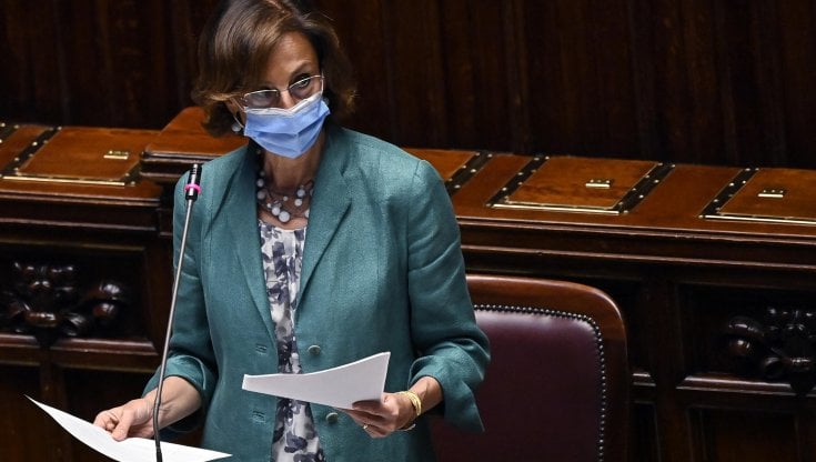 La ministra della Giustizia Marta Cartabia