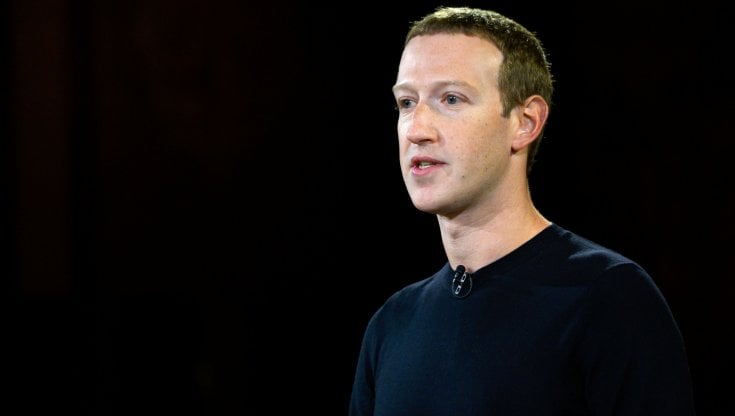 Il fondatore di Facebook Mark Zuckerberg