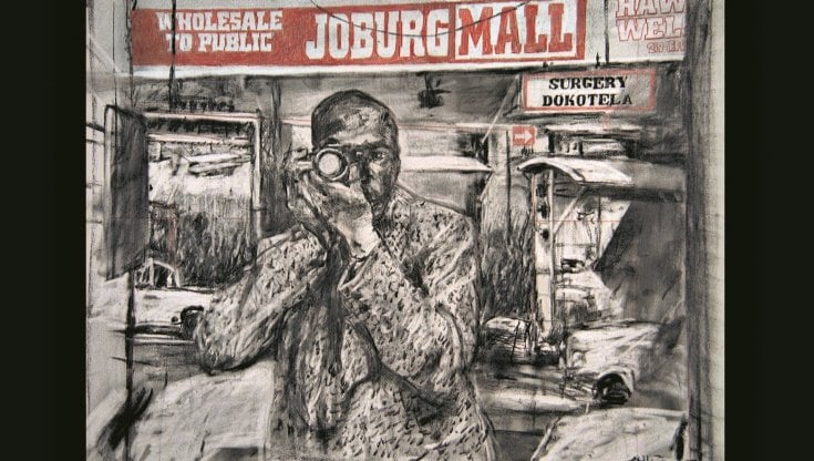 William Kentridge, fotogramma da Other Faces, 2011